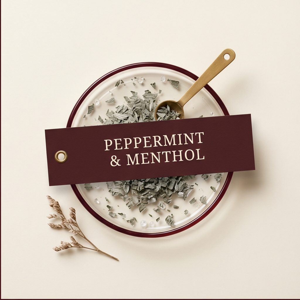 Spearmint & Peppermint Oil — A natural breath freshener with antibacterial properties for a clean, cool finish.