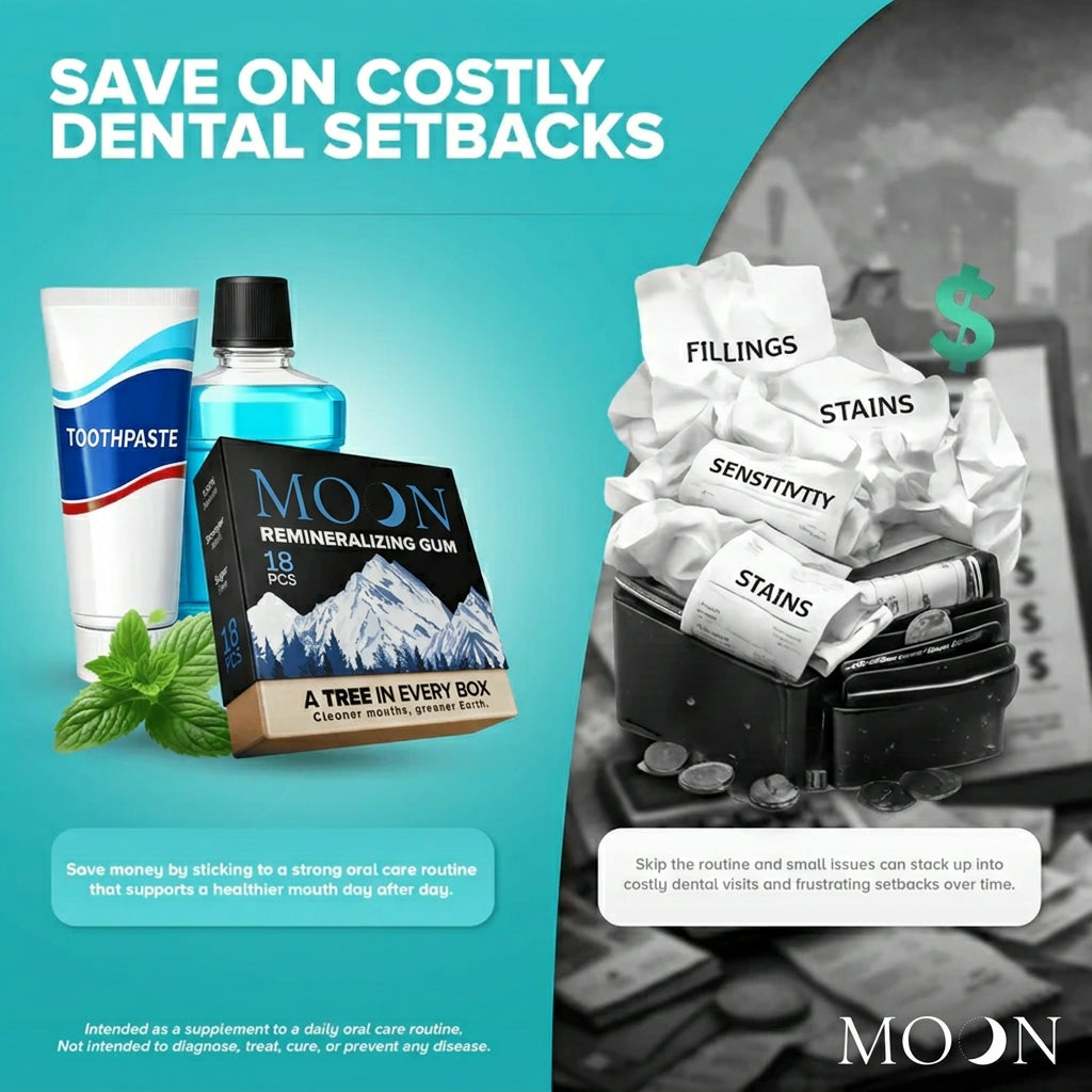 MoonWhite™️- Remineralizing Gum (Copy)