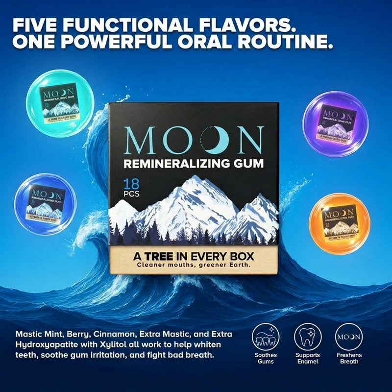 MoonWhite™️- Remineralizing Gum