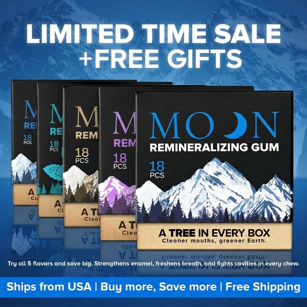 MoonWhite™️- Remineralizing Gum (Copy)