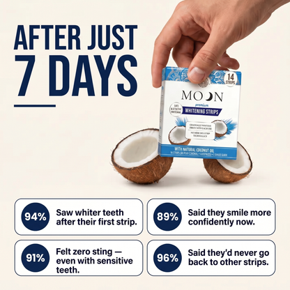 Moon Teeth Whitening Strips