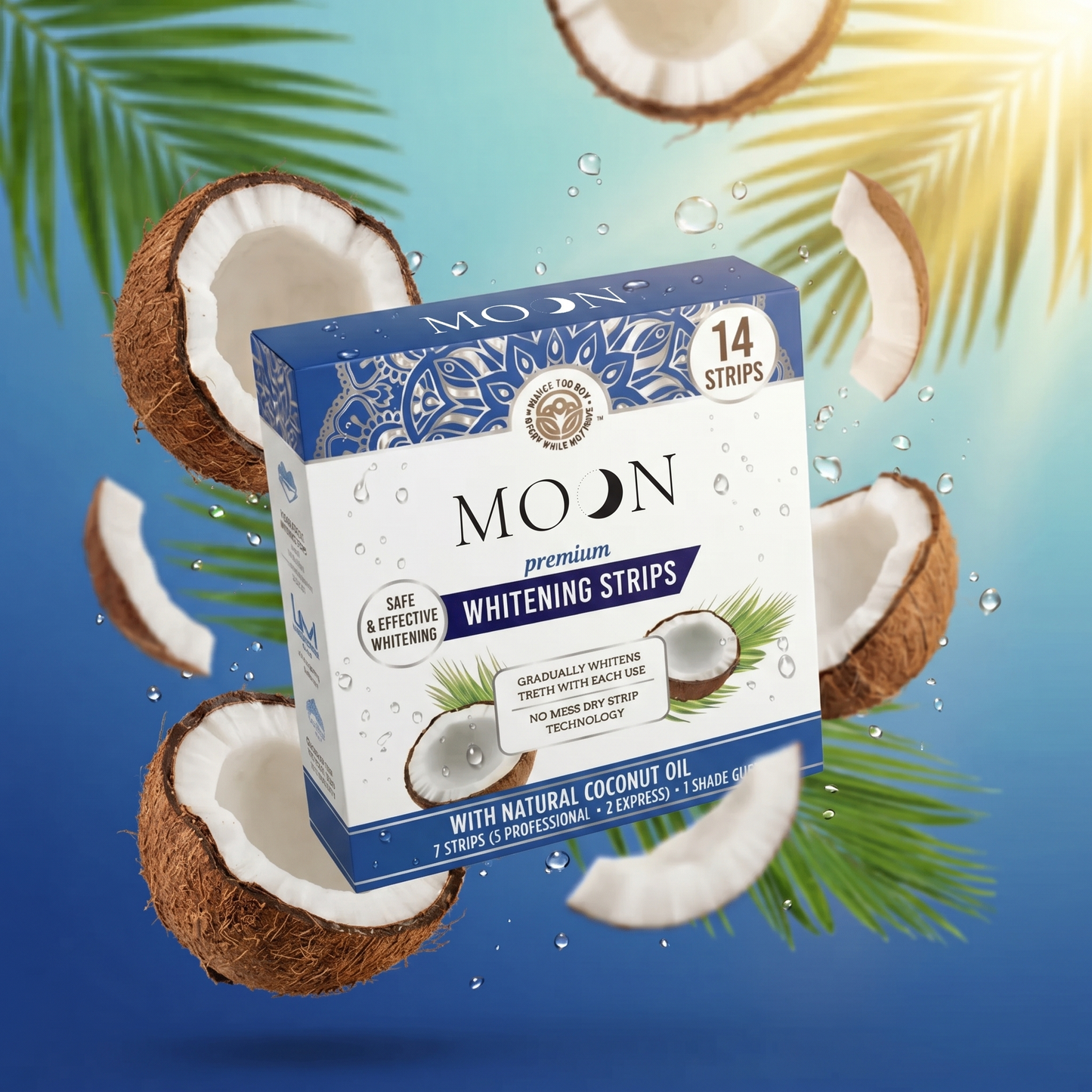 Moon Teeth Whitening Strips