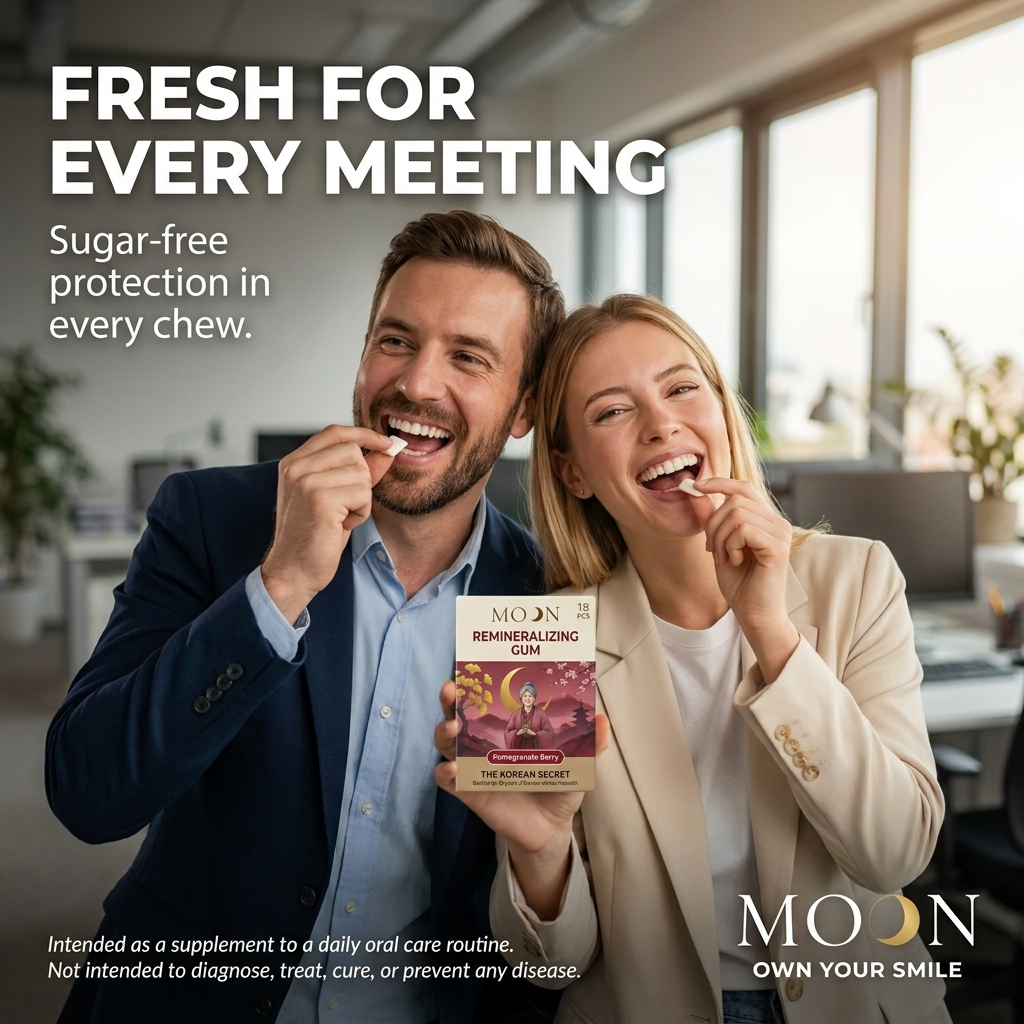 MoonWhite™️- Remineralizing Gum