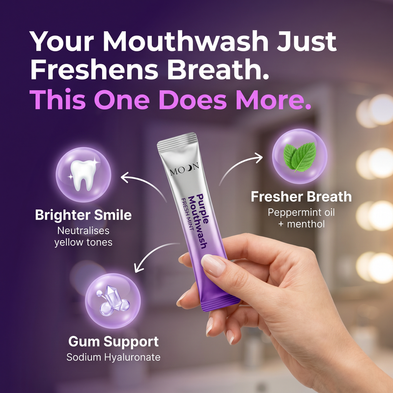 Purple Mouthwash