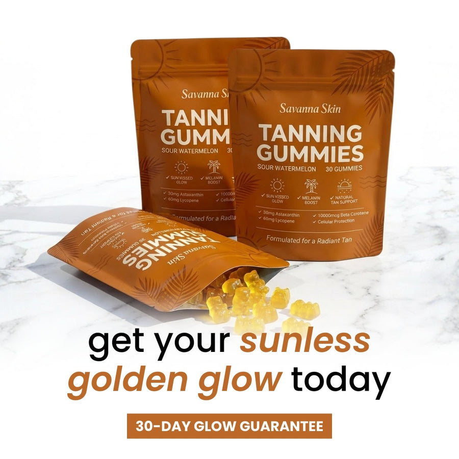 Tanning Gummies application