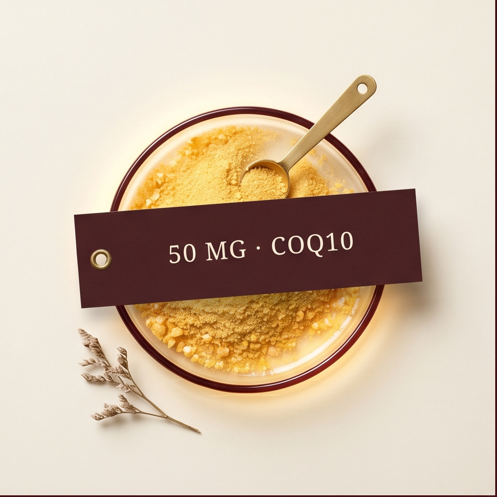 CoQ10 (Ubiquinone) — 50 mg