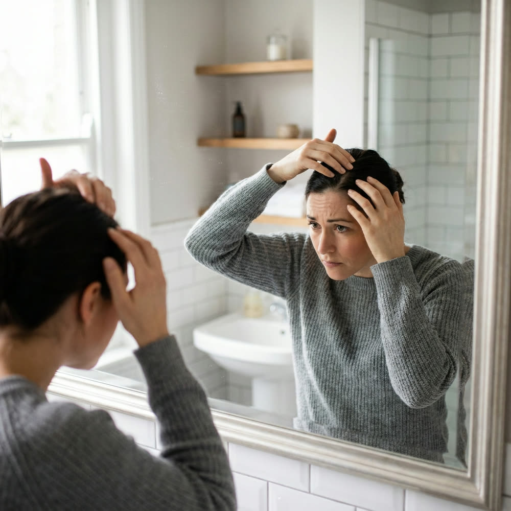 Checking a widening part in the mirror